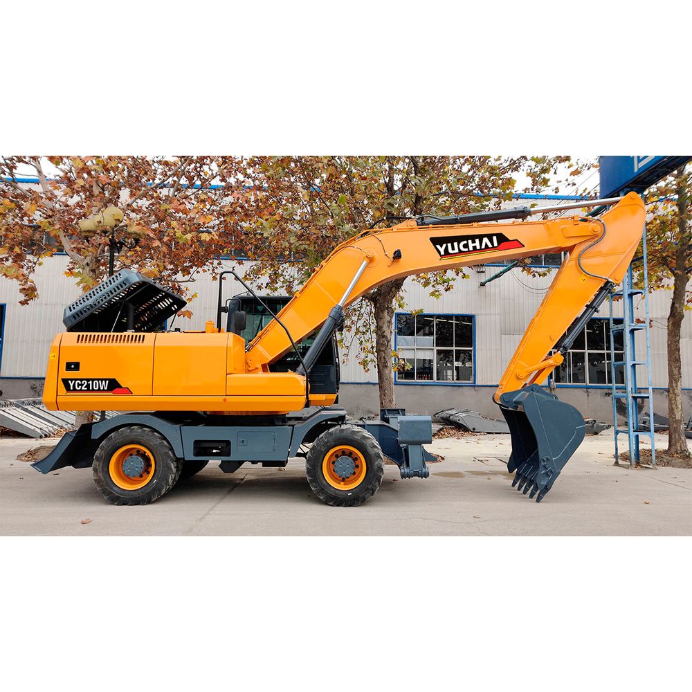 Экскаватор Yuchai YC210W Общий вид