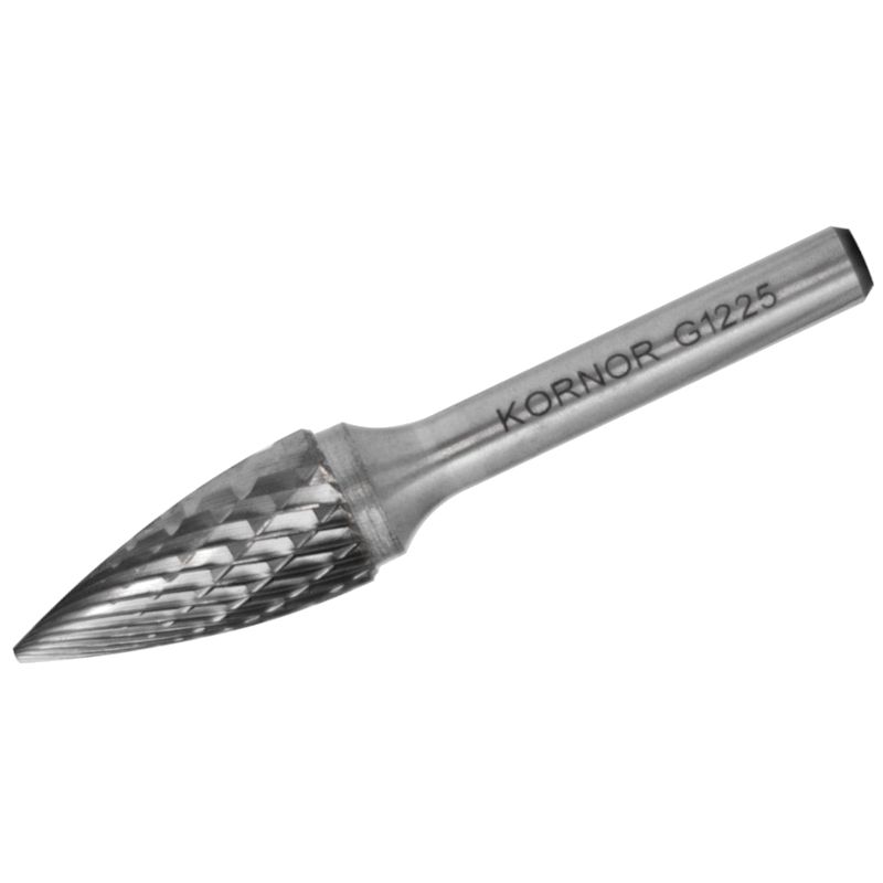 Борфреза гиперболическая с точечным торцом KORNOR G0618BM06L