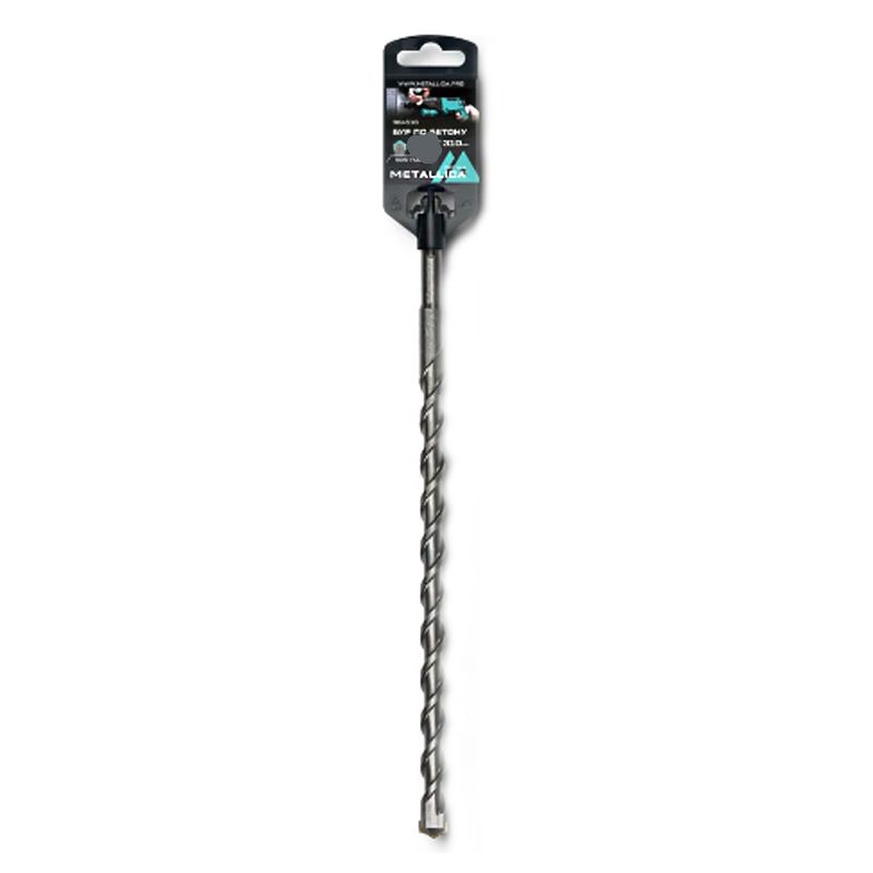 Бур SDS-plus METALLICA Optima 16х310/250 мм по бетону 2 спирали
