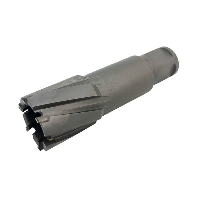 Сверло корончатое по металлу ПрофОснастка d 26 L=55/92 мм №319 Weldon19 TCT (твердый сплав)