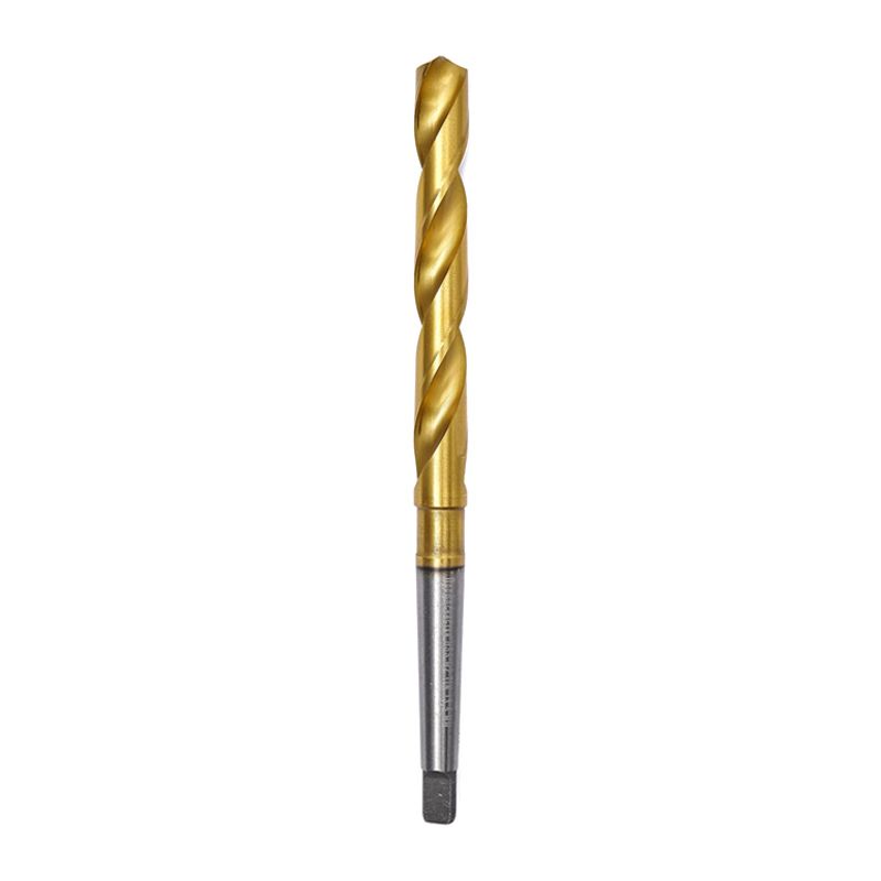 Сверло по металлу ПрофОснастка Эксперт №2051 d 10 мм Конус Морзе1 HSS M2 TIN (6542)/118° dIN 345 Общий вид