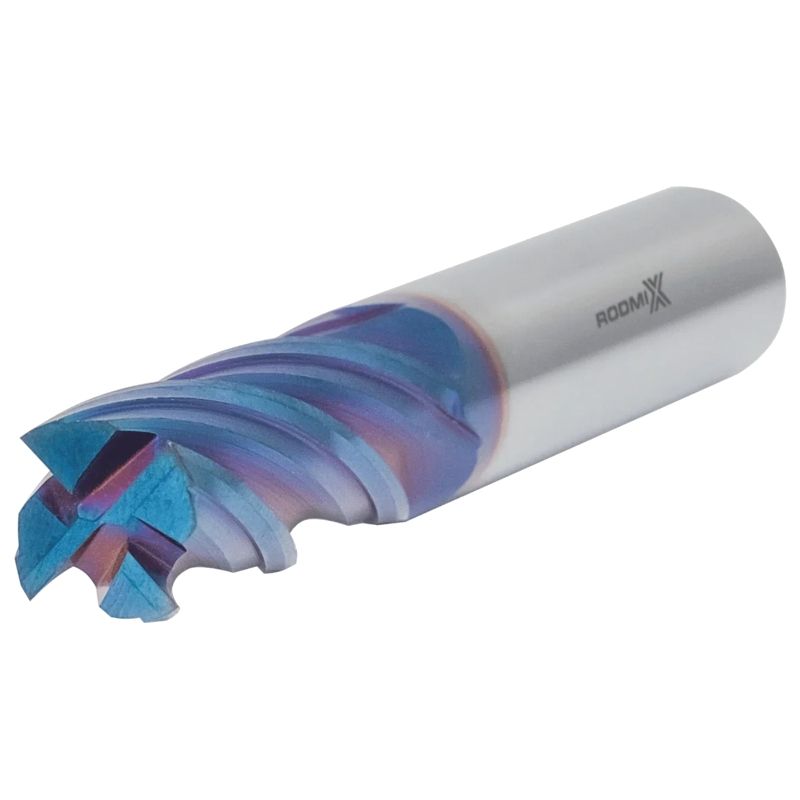 Твердосплавная фреза RODMIX 4 зуба HRC 65 Nano Blue 14x45x100
