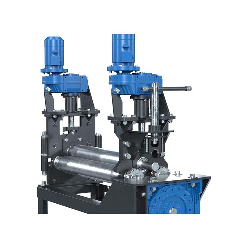 Вальцовочный станок электрический Rollen-Machine RME-550х12 4 кВт (с мотовалом и закаленными валами)