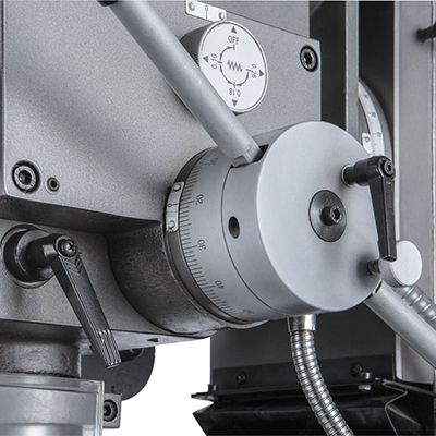 Станок фрезерно-сверлильный редукторный JET JMD-45LPF напольный 