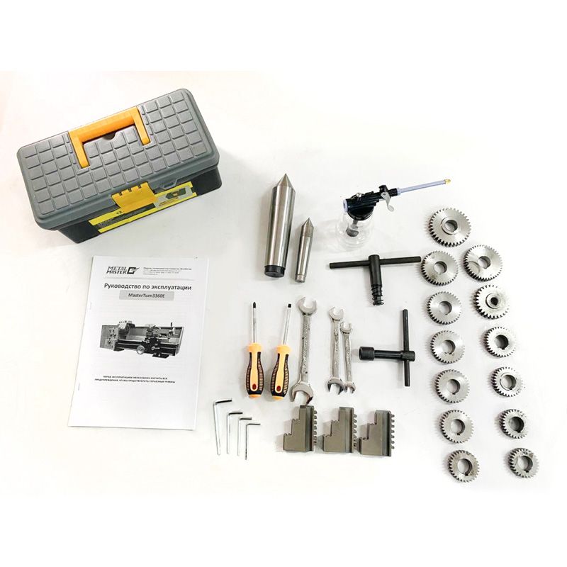 Станок металлорежущий Metal Master MASTERTURN 3360E (инструментальный ящик с инструментом)