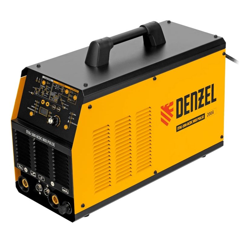 Сварочный инвертор Denzel ITIG-200 ACDC Mix Pulse, 200 А, ПВ 60% - фото 1