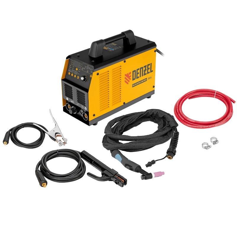 Аппарат аргонодуговой сварки Denzel ITIG-200 DС Pulse Cold Weld, 200 А, ПВ 60% - фото 5