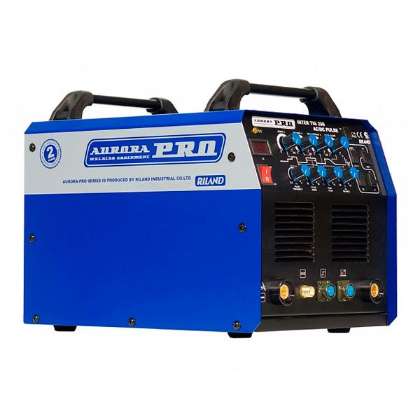 Сварочный инвертор Aurora INTER TIG 200 AC/DC PULSE Mosfet для сварки TIG AC/DC и MMA