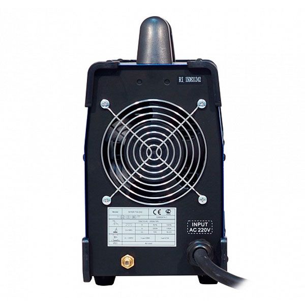 Сварочный инвертор Aurora INTER TIG 202 Mosfet - задняя панель