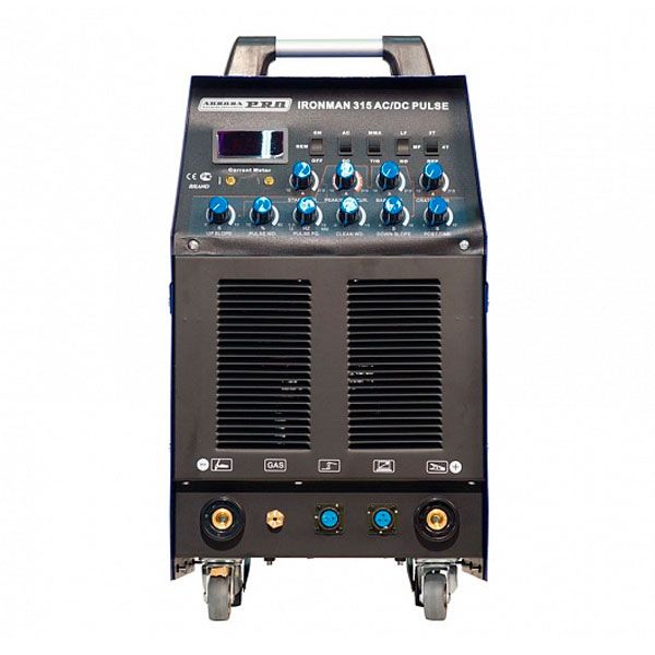 Сварочный инвертор Aurora IRONMAN 315 AC/DC PULSE Mosfet - передняя панель