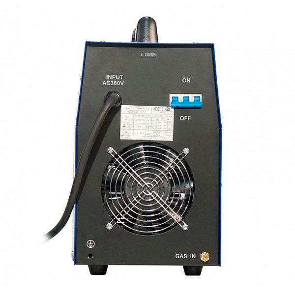 Сварочный инвертор Aurora IRONMAN 315 PULSE IGBT - задняя панель