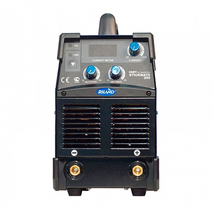 Aurora STICKMATE 250/2 IGBT - передняя панель