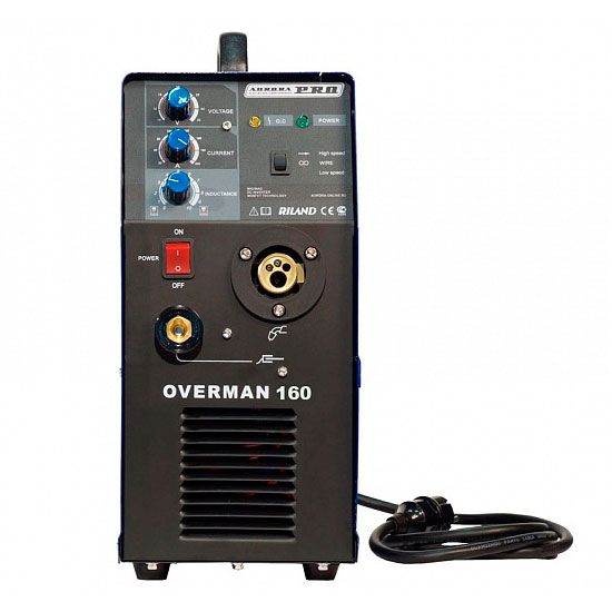 Полуавтомат Aurora OVERMAN 160 Mosfet - передняя панель