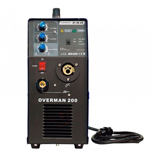 Полуавтомат Aurora OVERMAN 200 Mosfet - передняя панель