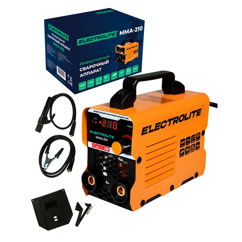 Инвертор ELECTROLITE MMA-210 фото 5