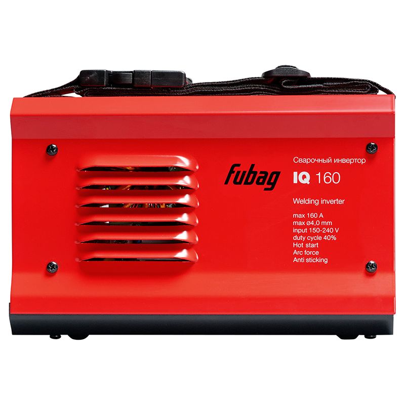Инвертор сварочный Fubag IQ 160 (макс.ток 160А ПВ 40% раб.напряжение 150-240В) (38830) + Электрод св фото 3