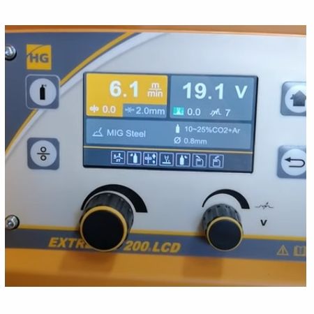 Сварочный полуавтомат HUGONG EXTREMIG 200 III LCD (дисплей)