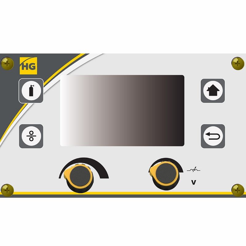 Сварочный полуавтомат HUGONG EXTREMIG 200 III LCD (органы управления)