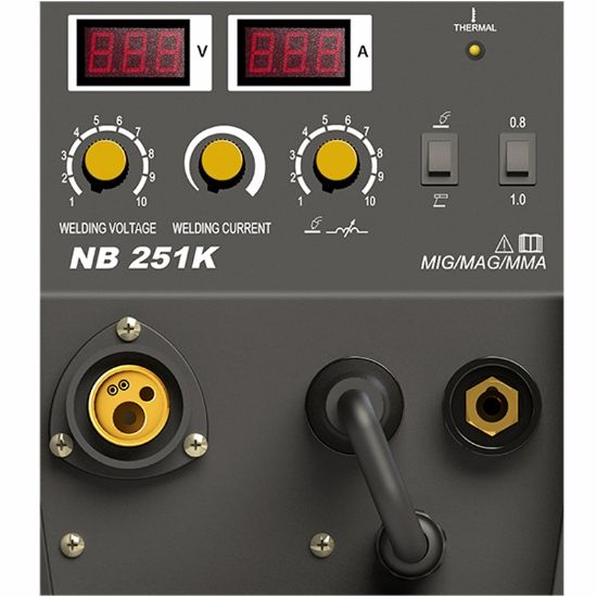 Сварочный полуавтомат HUGONG NB 251K (органы управления)