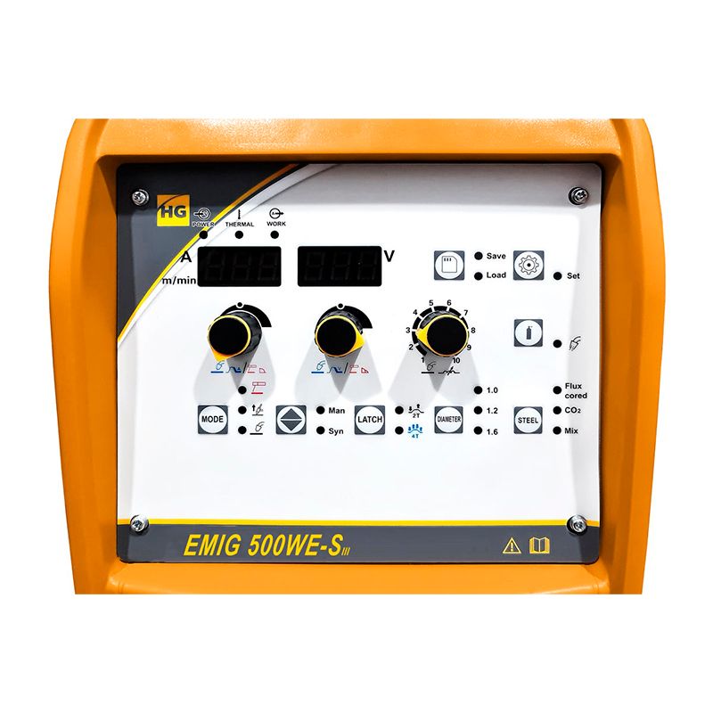 Сварочный полуавтомат HUGONG EMIG 500WE-S III MIG/MAG, ММА