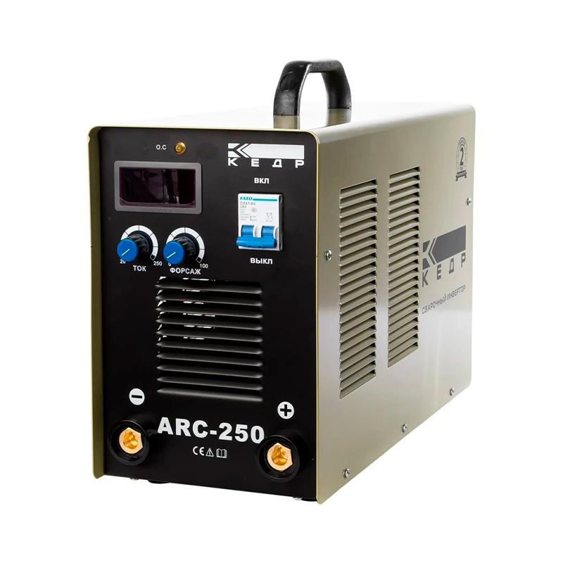 Аппарат инверторный КЕДР ARC-250 (220В, 10–250А) фото 2