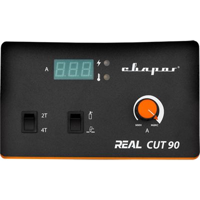 Инверторный аппарат воздушно-плазменной резки Сварог REAL CUT 90 (L205) панель управления