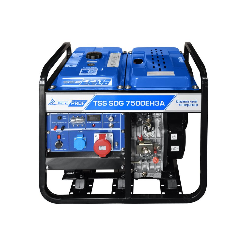 Дизель генератор ТСС SDG 7500EH3A 15 л.с.