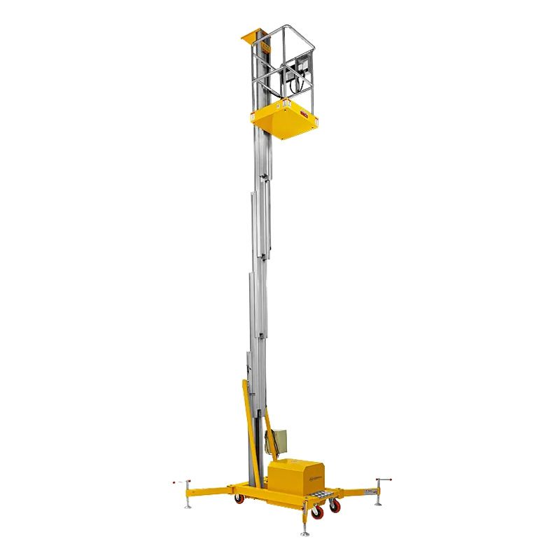 Несамоходный телескопический одномачтовый подъемник SMARTLIFT GTWY 8-100 (T) AC/DC, 125 кг, 8 м