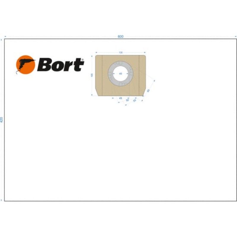 Мешки для пылесосов BORT EINHELL, IPC, NILFISK BB-06U 5шт