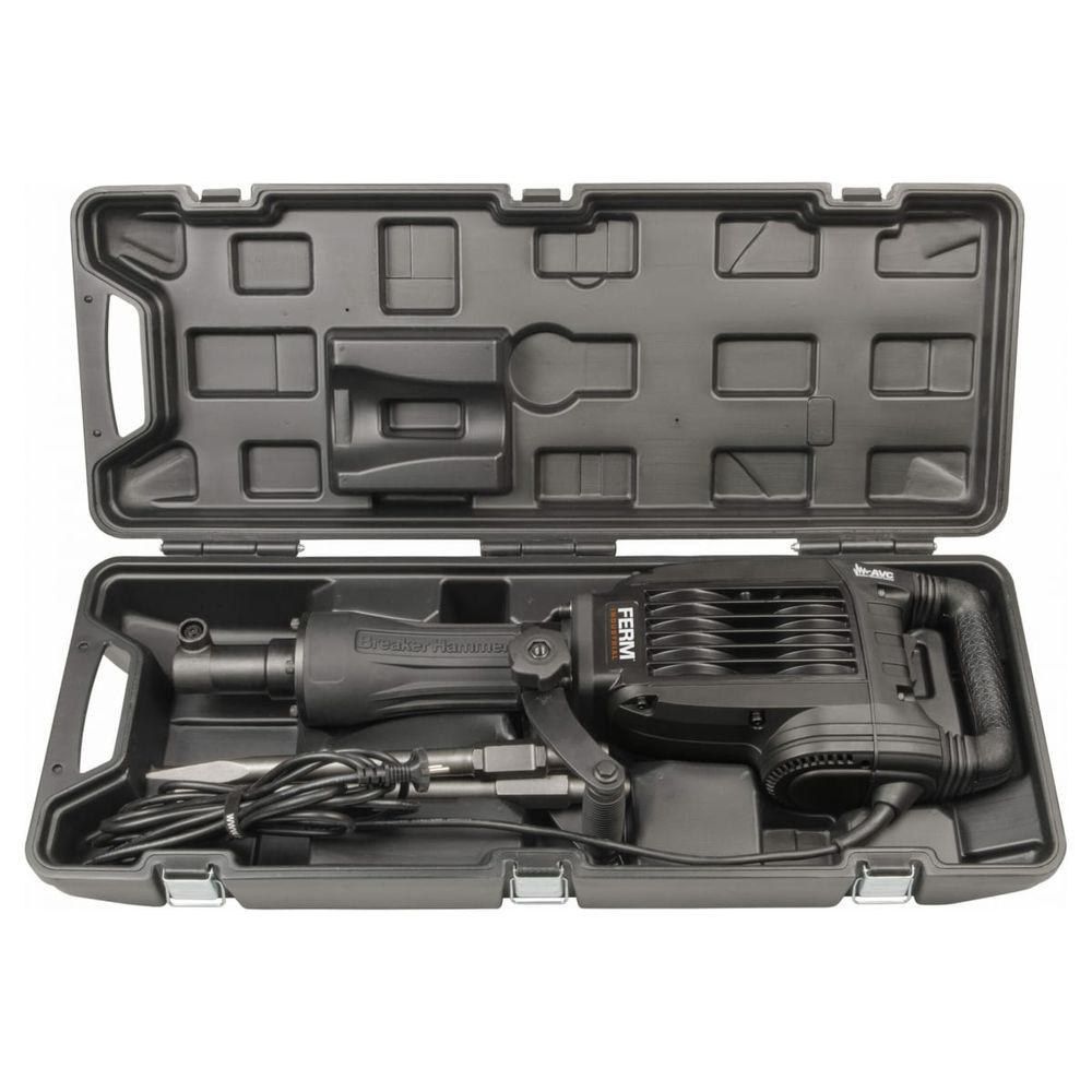 Электрический отбойный молоток Ferm HDM1042P, 1.5 кВт в кейсе