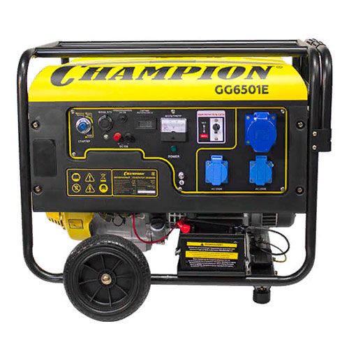 Генератор Champion GG6501E с автоматом ввода резерва