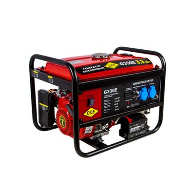 Бензиновый генератор DDE G330E