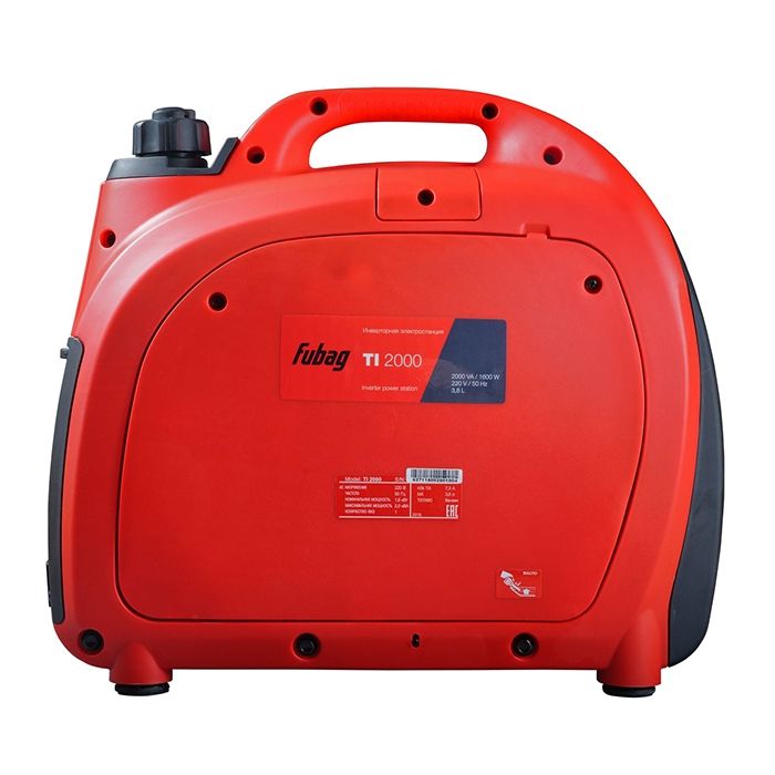 Бензиновый генератор Fubag TI 2000 (бензобак на 3,7 л)