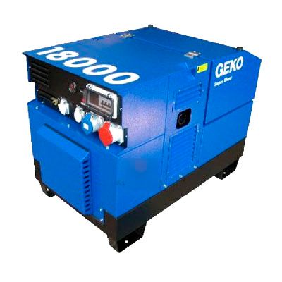 Бензогенератор GEKO 18000 ED S/SEBA SS в кожухе (электрический стартер)