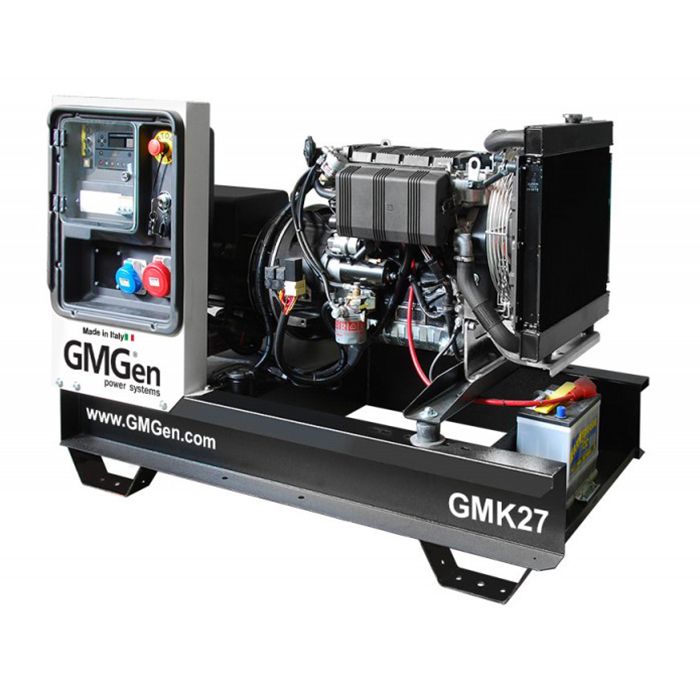 Электростанция дизельная GMGen Power Systems GMK27 (открытое исполнение)