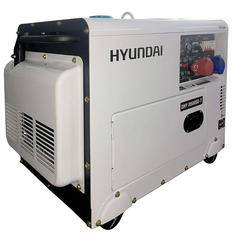Дизельный генератор HYUNDAI DHY 8500SE-T