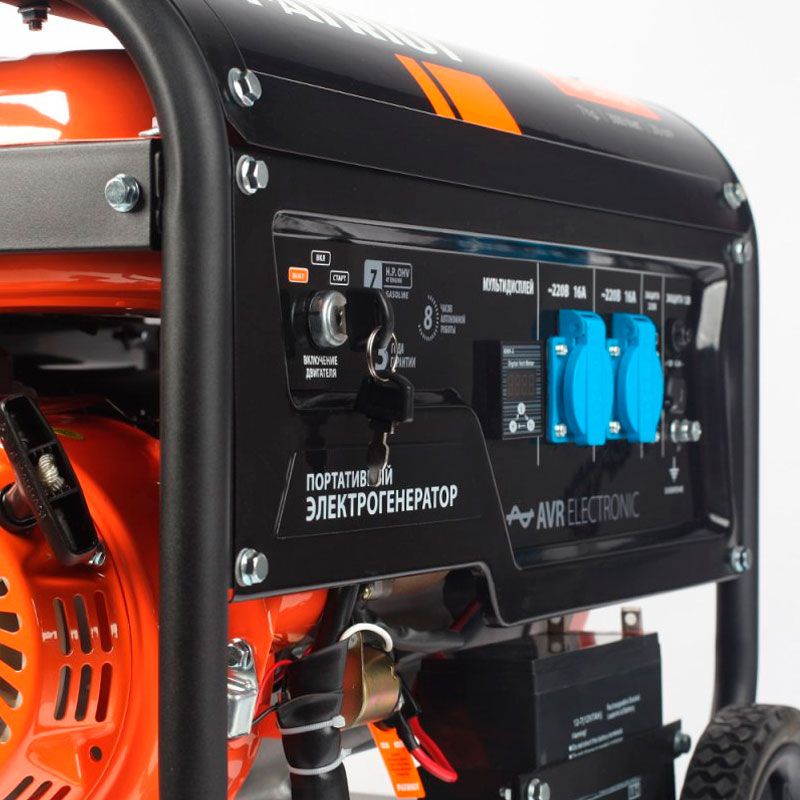 Генератор PATRIOT GP 3810LE с усиленной панелью управления