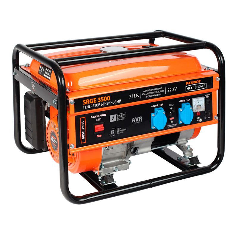 Генератор PATRIOT Max Power SRGE 3500