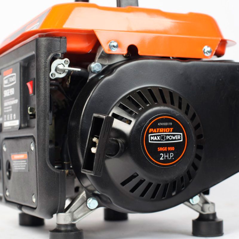 Генератор PATRIOT Max Power SRGE 950 с бензиновым двигателем