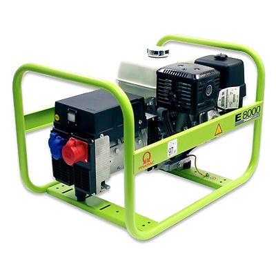 Бензиновый генератор портативный PRAMAC E8000, 400/230V