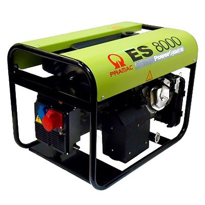 Бензиновый генератор портативный PRAMAC ES8000 AVR, 400/230V