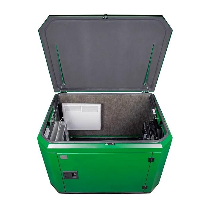 Кожух для генератора РДУ Кондор тихий зимний 1200 RAL 6002 - фото 2