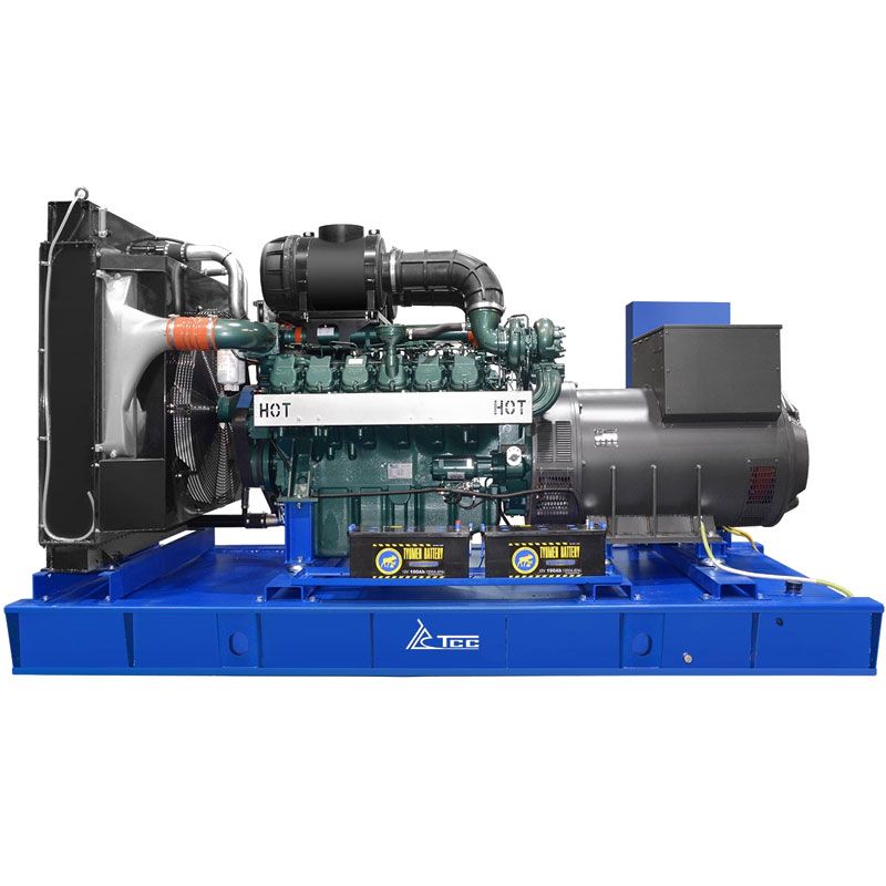 Дизельный генератор ТСС АД-600С-Т400-1РМ17 (I степень автоматизации, откр.)