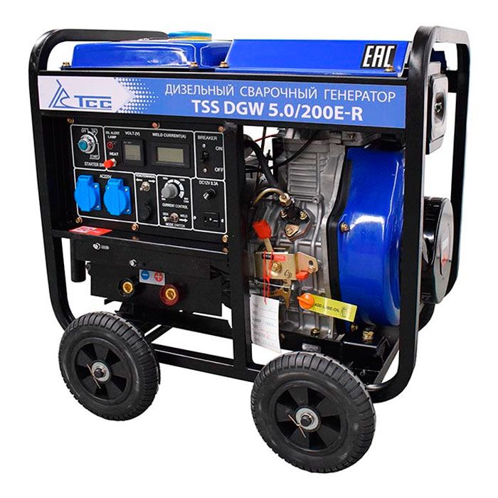 Генератор TSS DGW-5.0/200E-R - мощность 5-5,5 кВт