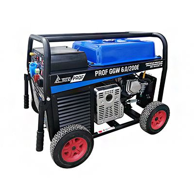 Сварочный генератор TSS PROF GGW 6.0/200E + 3 типа сварки