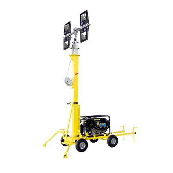 Мачта прожекторная АБЛАЙТ ПОУ-4*100LED-5.0M-2.8GX