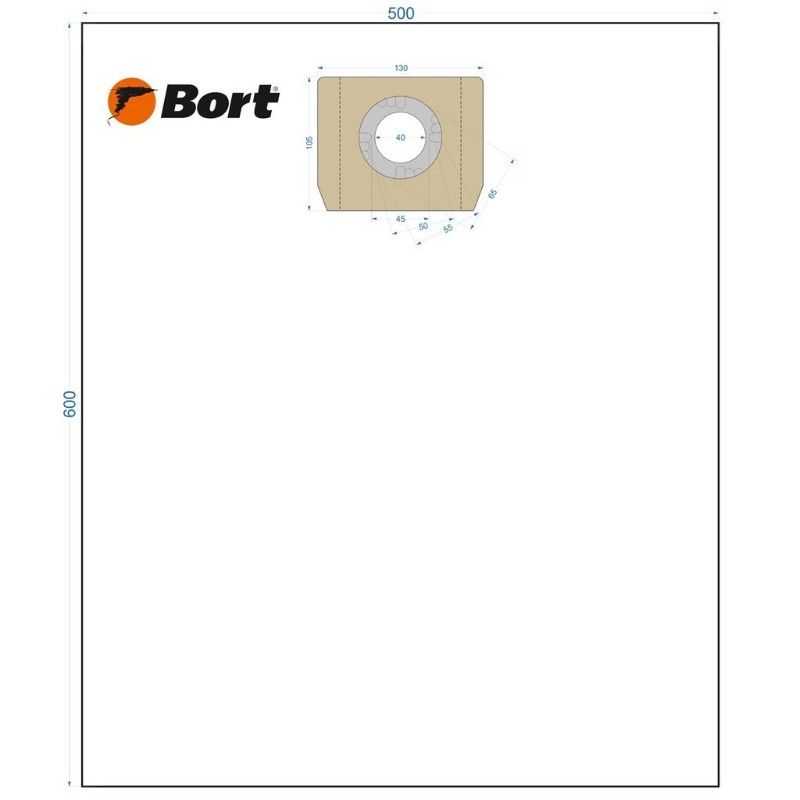 Комплект мешков Bort BB-012U 500х600 мм