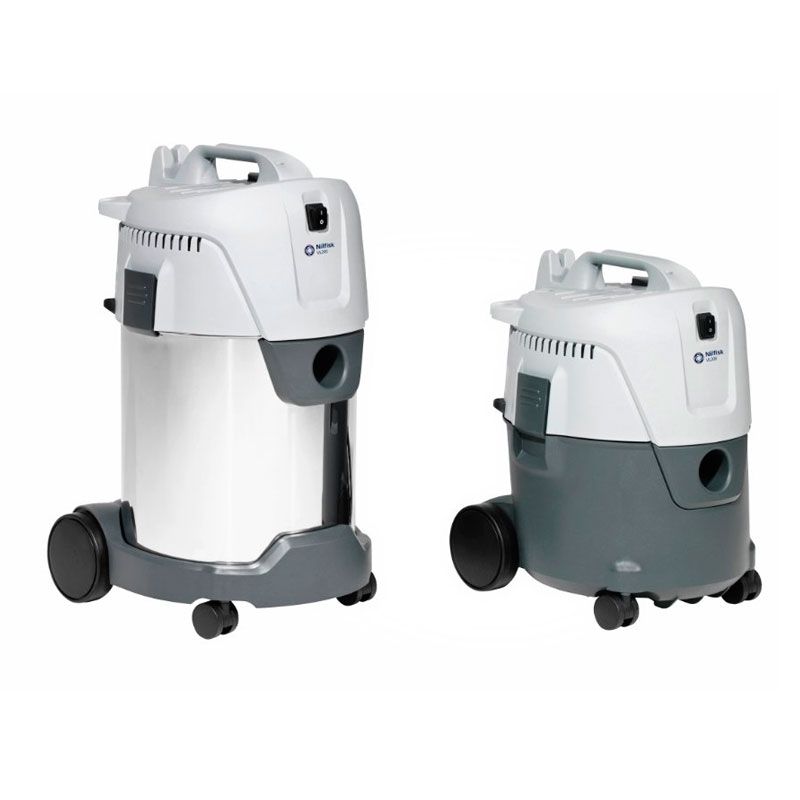 Пылесос Nilfisk VL200 30 PC INOX с системой очистки фильтра Push & Clean
