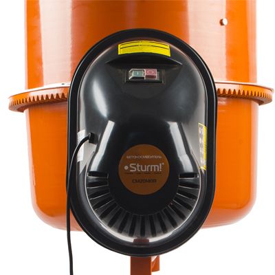 Бетономешалка Sturm CM20140R (панель управления)