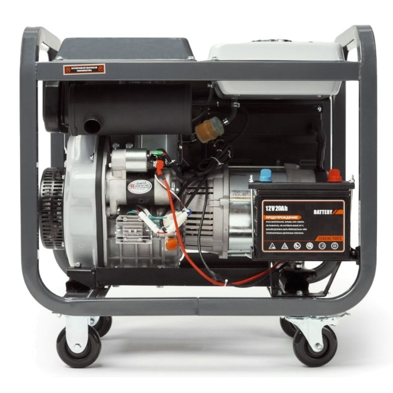 Генератор дизельный Helmut LD 5500EA - фото 4